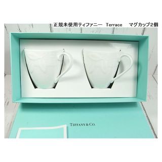 ティファニー(Tiffany & Co.)の★正規未使用ティファニー　テラスマグカップ　２個(グラス/カップ)