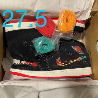 ナイキ(NIKE)の【27.5】AIR JORDAN 1 MID SIEMPRE FAMILIA(スニーカー)