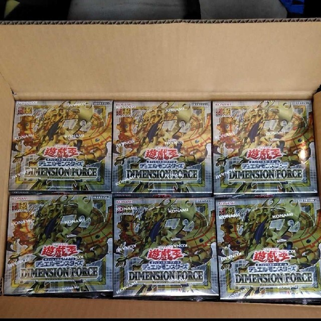 期間限定特別価格 遊戯王 - ディメンションフォース 6box 未開封 ...