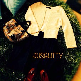 ジャスグリッティー(JUSGLITTY)のJUSGLITTY ニットカーディガン(カーディガン)