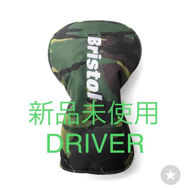 FCRB DRIVER HEAD COVER ドライバー ゴルフ カーキ