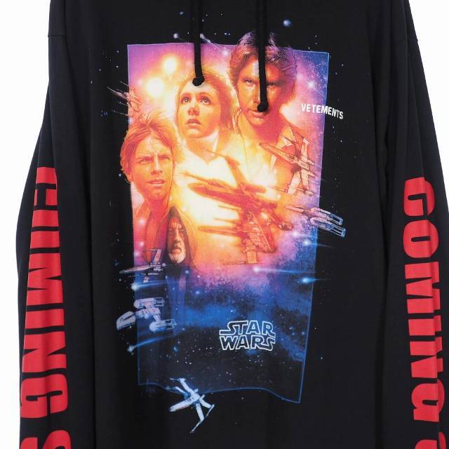 【再出品】VETEMENTS × STAR WARS ロングスリーブフーディー