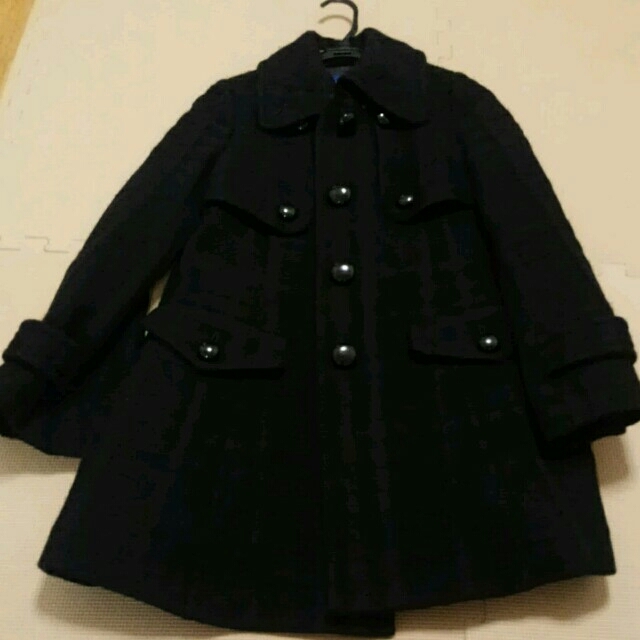 BURBERRYブルーレーベル バーバリー シャドーチェック Aラインコート