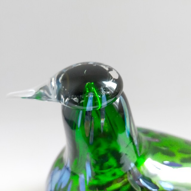 iittala(イッタラ)のgreen dove イッタラバード オイバトイッカ Oiva Toikka インテリア/住まい/日用品のインテリア小物(置物)の商品写真