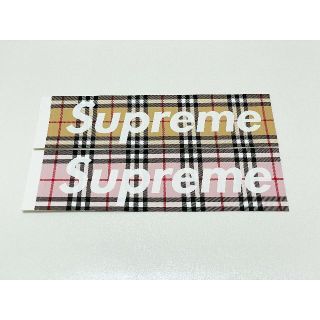 シュプリーム(Supreme)のセット Supreme Burberry ステッカー Beige Pink(その他)