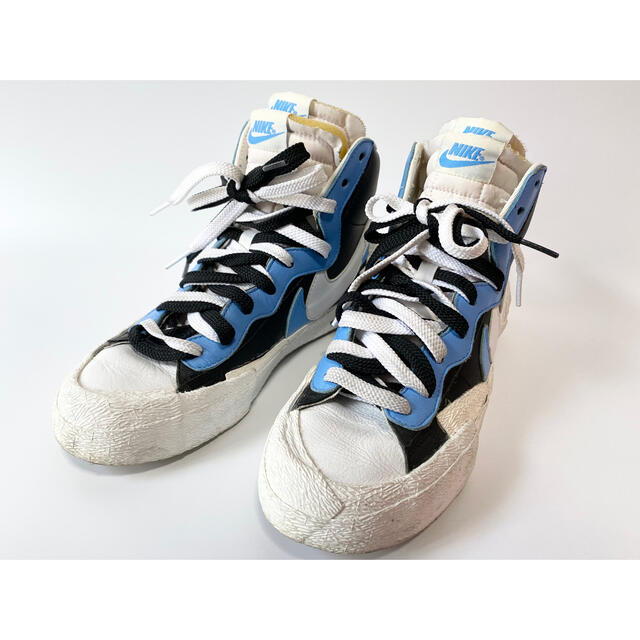 26cm Sacai x NIKE BLAZER MID BLUE