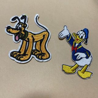 ディズニー(Disney)のアイロンワッペン★ディズニーアップリケ　刺繍(各種パーツ)