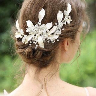 ヘッドドレス ブライダルヘアアクセサリー(その他)