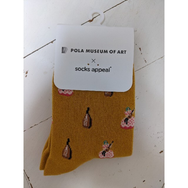 靴下屋(クツシタヤ)のポーラ美術館　アンリ・マティスのソックス　新品 レディースのレッグウェア(ソックス)の商品写真
