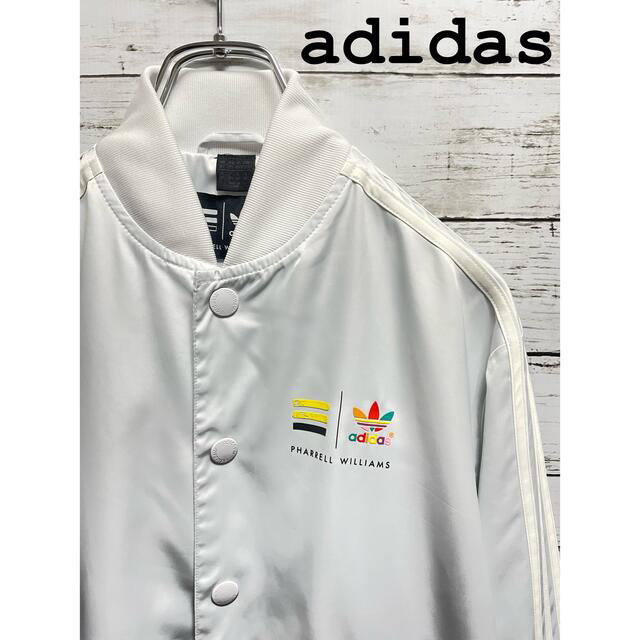 adidas(アディダス)のadidas ファレルウィリアムス コーチジャケット ジャケット メンズのジャケット/アウター(ナイロンジャケット)の商品写真