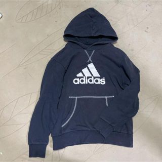 アディダス(adidas)のadidas アディダス ロゴ パーカー プルオーバー(パーカー)