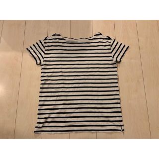 ムジルシリョウヒン(MUJI (無印良品))の無印良品 ボーダー Tシャツ(Tシャツ/カットソー(半袖/袖なし))