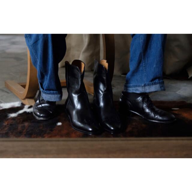 ENZO BONAFE(エンツォボナフェ)の【安すぎる！】レユッカス ドレス ウエスタンブーツ 41.5  メンズの靴/シューズ(ブーツ)の商品写真