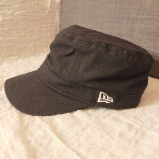 ニューエラー(NEW ERA)のワークキャップ　黒　ニューエラ　NEW ERA(キャップ)