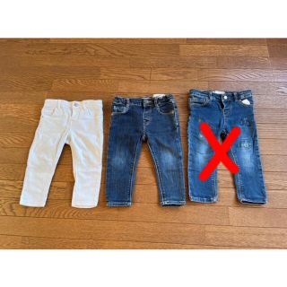 ザラ(ZARA)のぴょん様専用！ZARA スキニー　デニム　2点セット(パンツ)