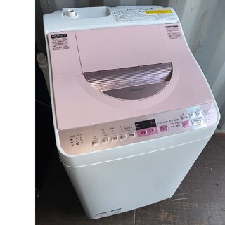 シャープ 洗濯機（ピンク/桃色系）の通販 69点 | SHARPのスマホ/家電