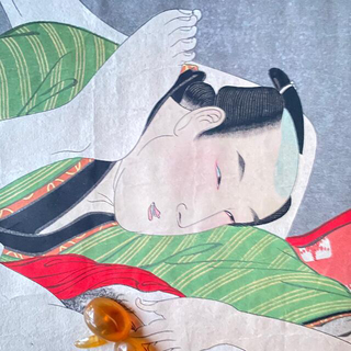 E様感謝お嫁入り‼️桜の春SHUNGA和のたしなみ枕絵 浮世絵 春画 