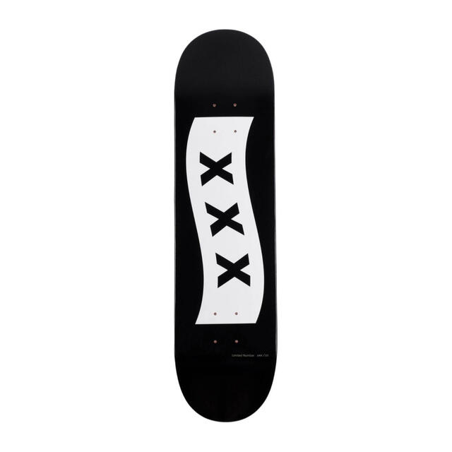 GOD SELECTION XXX × R&Co. スケートデッキ ブラック