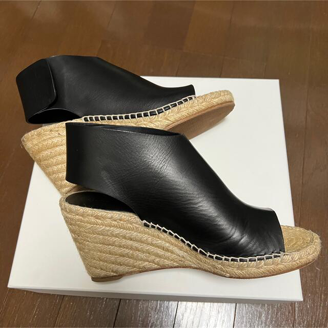 CELINE セリーヌ エスパドリーユ ウェッジ サンダル【美品】38サイズ