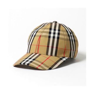BURBERRY - バーバリー burberry チェック柄キャップ 正規品 s/mの通販