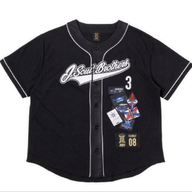 三代目JSB ベースボールシャツ 定価6800円 1回着用