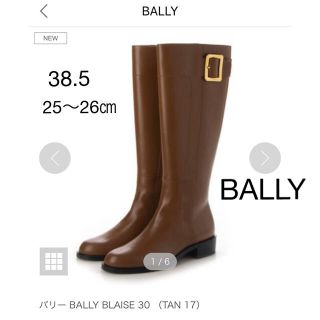 バリー(Bally)の☆専用☆新品　BALLY  ロングブーツ　大きいサイズ　25〜26㎝(ブーツ)