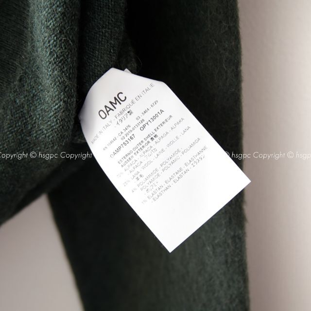 定価14万】OAMC トリプティック オーバーサイズ ニット セーター