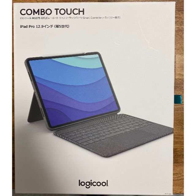 COMBO TOUCH iPad Pro 12.9インチ 第5世代対応10°-60°電源および接続性