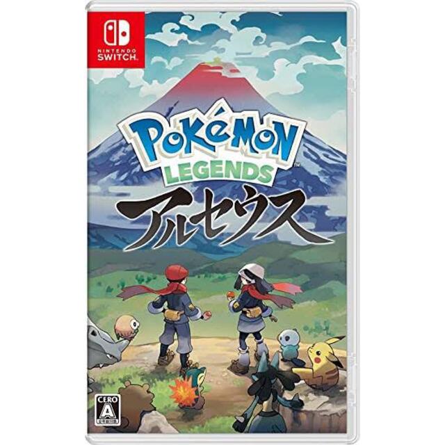 任天堂(ニンテンドウ)のポケモンレジェンド アルセウス(未開封カード付) エンタメ/ホビーのゲームソフト/ゲーム機本体(家庭用ゲームソフト)の商品写真