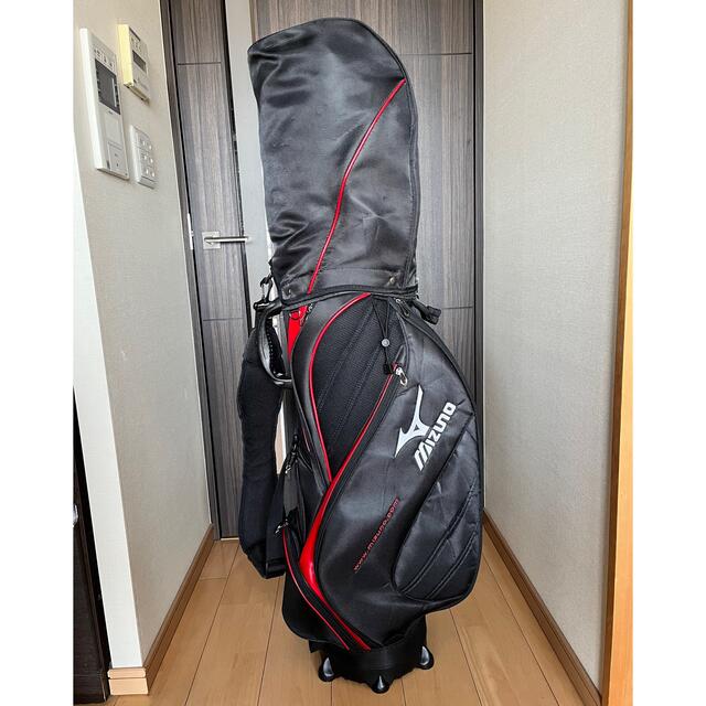 MIZUNO(ミズノ)の良品　ミズノ　MIZUNO キャディバッグ　ゴルフバック　軽量　メンズレディース スポーツ/アウトドアのゴルフ(バッグ)の商品写真