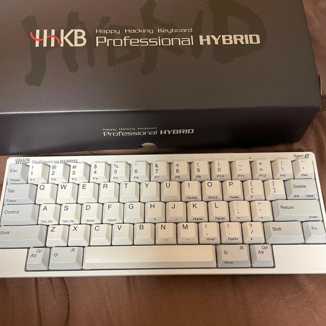 HHKB Professional HYBRID Type-S 英語配列/ 白 【楽天カード分割