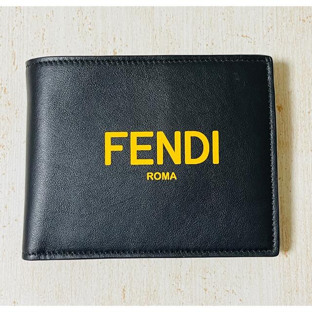 FENDI(フェンディ)の★超人気アイテム★ 新品未使用 FENDI ロゴ 折り財布 メンズのファッション小物(折り財布)の商品写真