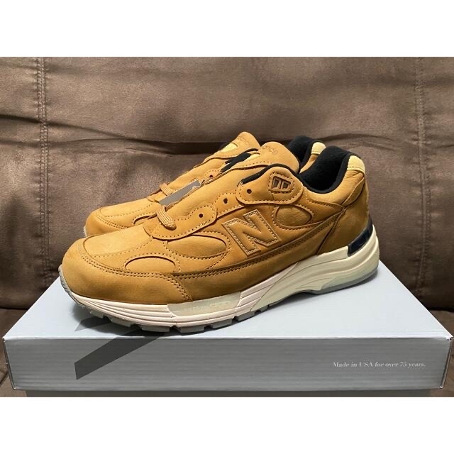 日本未発売 New Balance 992 M992LX ウィート 27.5cm