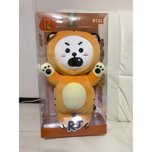 ❸BT21 日本非売品　スタンディングドール　タイガー　ぬいぐるみ♡RJ♡