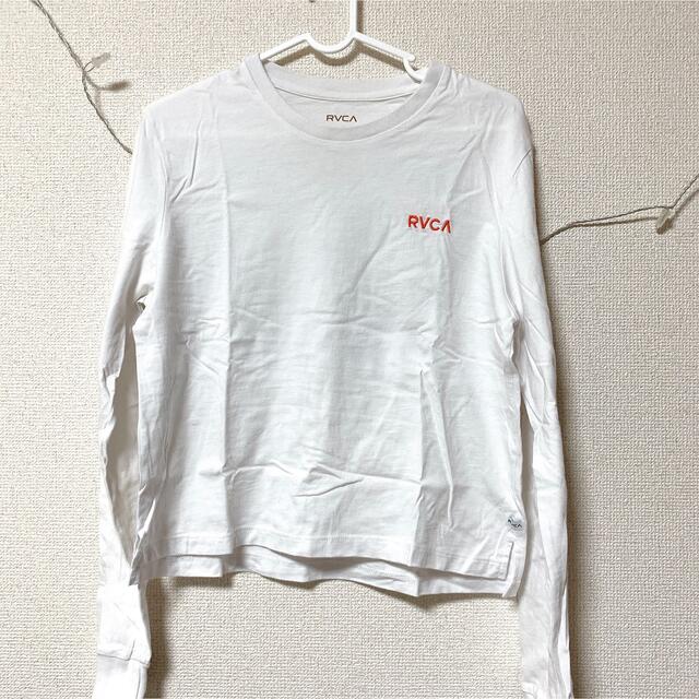 RVCA(ルーカ)のRVCA ピザ柄 ロンT レディースのトップス(Tシャツ(長袖/七分))の商品写真