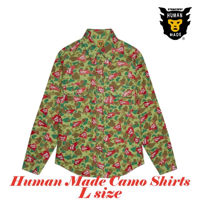 human made camo 迷彩シャツジャケット