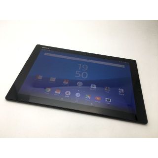 ソニー(SONY)のR713 SIMフリーXperia Z4 Tablet SOT31黒中古訳あり(タブレット)