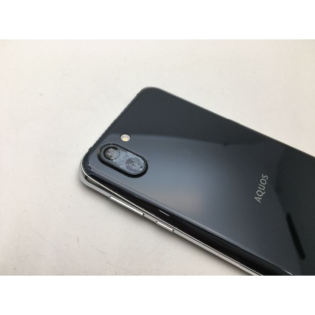 SIMフリー美品訳有au AQUOS R2 SHV42 ブラック354