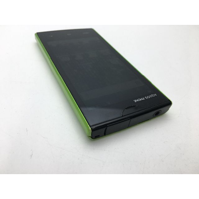 SHARP(シャープ)のsoftbank AQUOS PHONE 103SH グリーン◆美品◆355 スマホ/家電/カメラのスマートフォン/携帯電話(スマートフォン本体)の商品写真