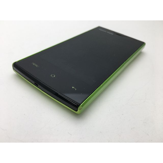 SHARP(シャープ)のsoftbank AQUOS PHONE 103SH グリーン◆美品◆355 スマホ/家電/カメラのスマートフォン/携帯電話(スマートフォン本体)の商品写真