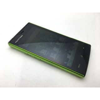 シャープ(SHARP)のsoftbank AQUOS PHONE 103SH グリーン◆美品◆355(スマートフォン本体)