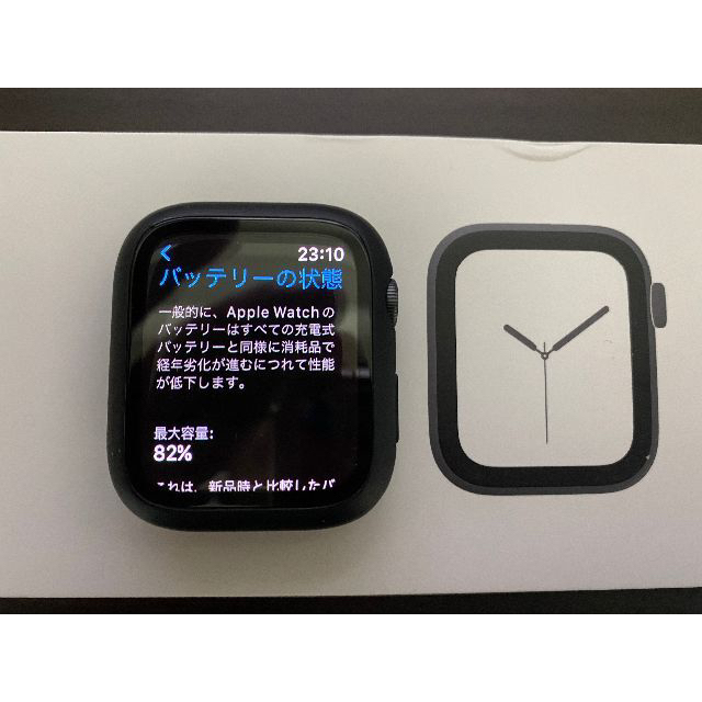価格交渉可〕AppleWatch4 44mm スペースグレー （GPS） 【送料関税無料 ...