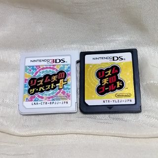 ニンテンドー3DS(ニンテンドー3DS)のリズム天国ザ・ベスト+　リズム天国ゴールド(携帯用ゲームソフト)