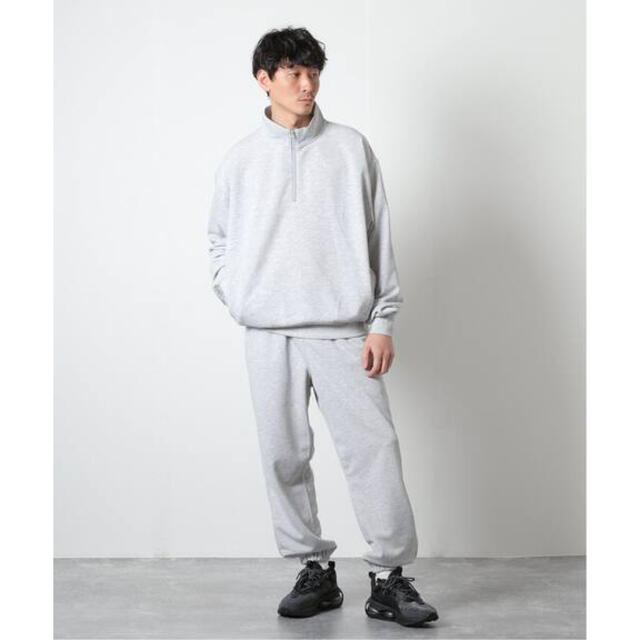 DAIWA(ダイワ)のDAIWA PIER39 /Tech Sweat Half-Zip (Gray) メンズのトップス(Tシャツ/カットソー(七分/長袖))の商品写真