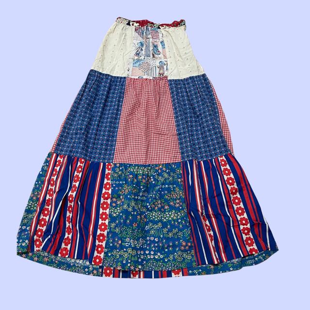 Lochie(ロキエ)のantique キルトスカート レディースのスカート(ロングスカート)の商品写真