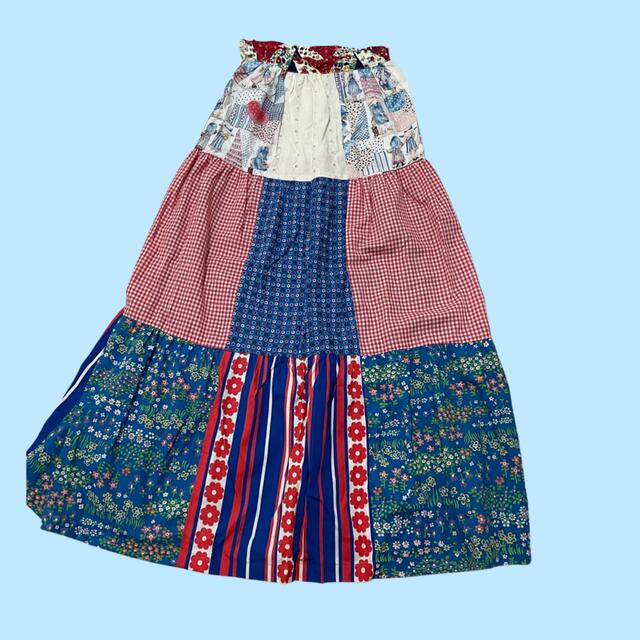 Lochie(ロキエ)のantique キルトスカート レディースのスカート(ロングスカート)の商品写真