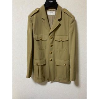 セリーヌ(celine)の20SS Celine セリーヌ サファリ ミリタリージャケット 44(ブルゾン)