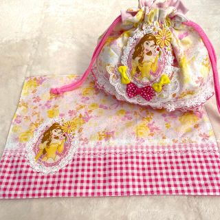 プリンセス＊ベル お弁当袋 ランチョンマット ハンドメイド(外出用品)