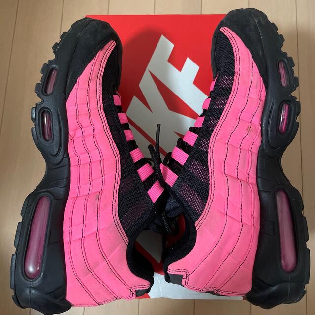 NIKE(ナイキ)のNIKE AIR MAX 95 OG  BLACK PINK 26cm メンズの靴/シューズ(スニーカー)の商品写真