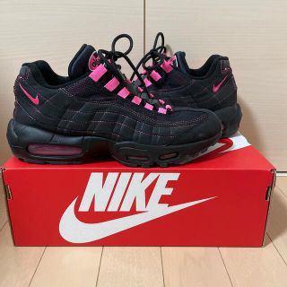 ナイキ(NIKE)のNIKE AIR MAX 95 OG  BLACK PINK 26cm(スニーカー)